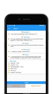 Diet Plan android App screenshot 5