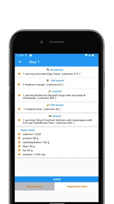 Diet Plan android App screenshot 6